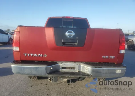 2004 Nissan Titan Xe z USA, uszkodzony, nr VIN 1N6AA06A84N590763